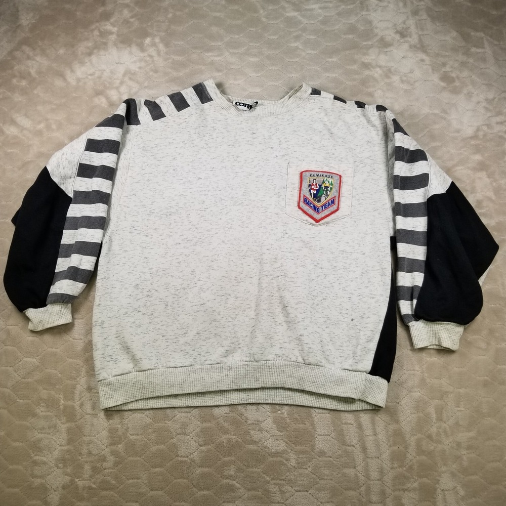 VTG 80s Cotler Kamikaze Sweatshirt Mens‎ Lg Used Worn Rare See Pics